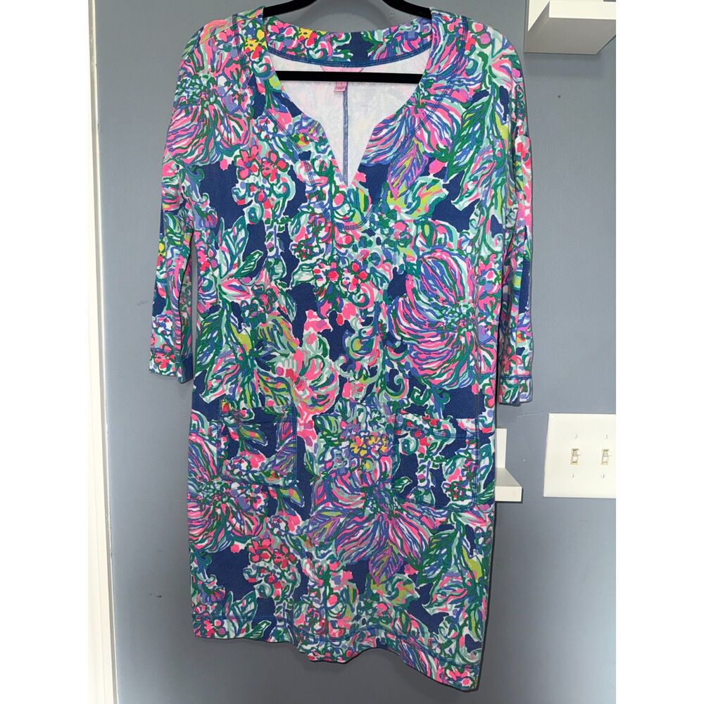 Lilly Pulizter Floral 'Joyce' Dress | Size Small | Resort, Beachy, Vibrant